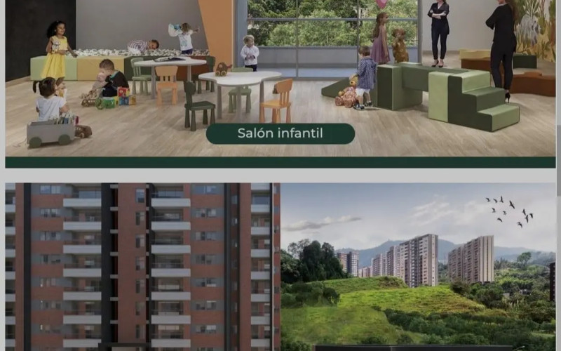 Apartamento en Envigado en El Chinguí