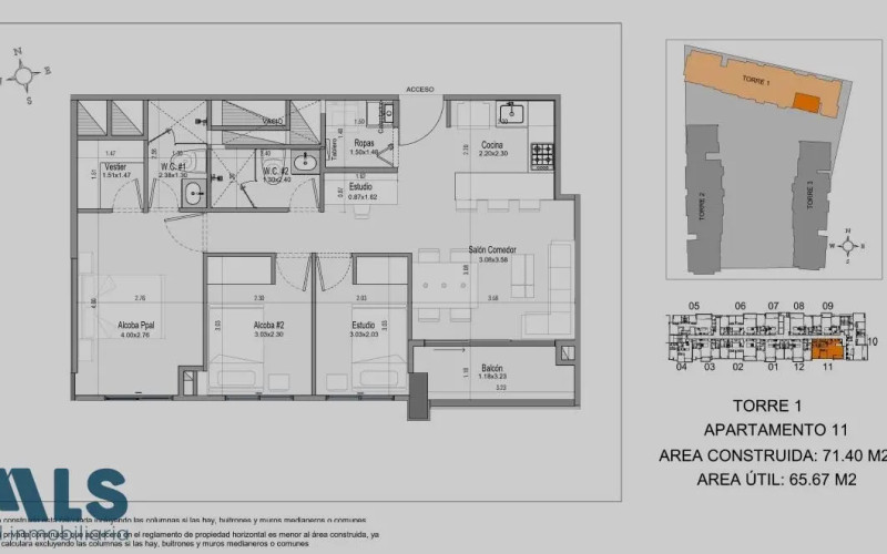 Apartamento en Medellín en Campo Amor