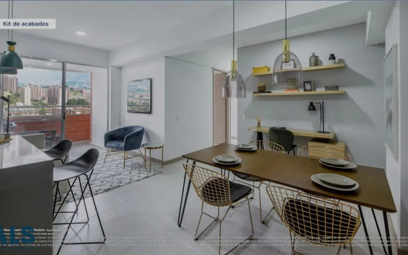 Apartamento en Itagüí en Santa María