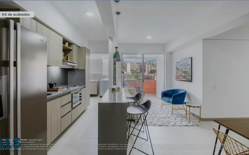 Apartamento en Itagüí en Santa María