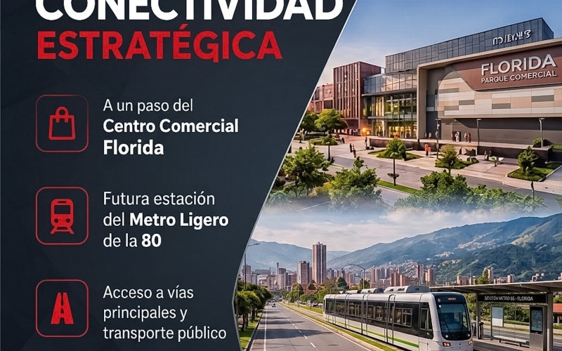 Rights Assignment Apartment for Sale in Medellin | District Florida II High-Floor Investment Opportunity