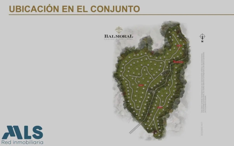 Lote Residencial en Envigado en Alto de las Palmas