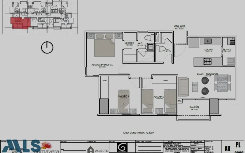 Apartamento en Medellín en Las Palmas