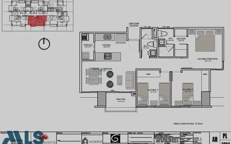 Apartamento en Medellín en Las Palmas