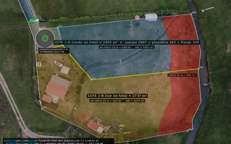 Lote Residencial en Guarne en V. La Hondita