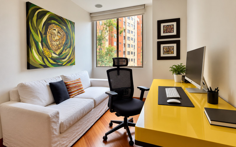 Elegant 3-Bedroom Apartment with Balcony in El Tesoro - Poblado
