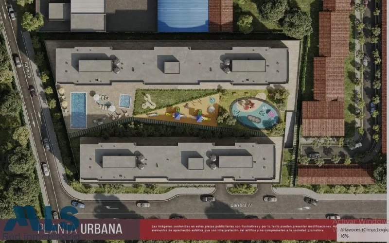 Apartamento en Medellín en Belen parque