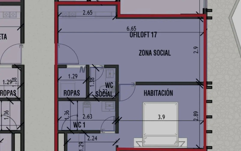 Apartamento en Rionegro en V. Barro Blanco