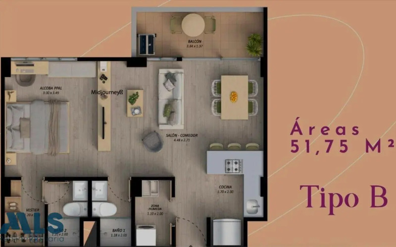 Apartamento en La Ceja en Corredor San Antonio - La Ceja (La Ceja)